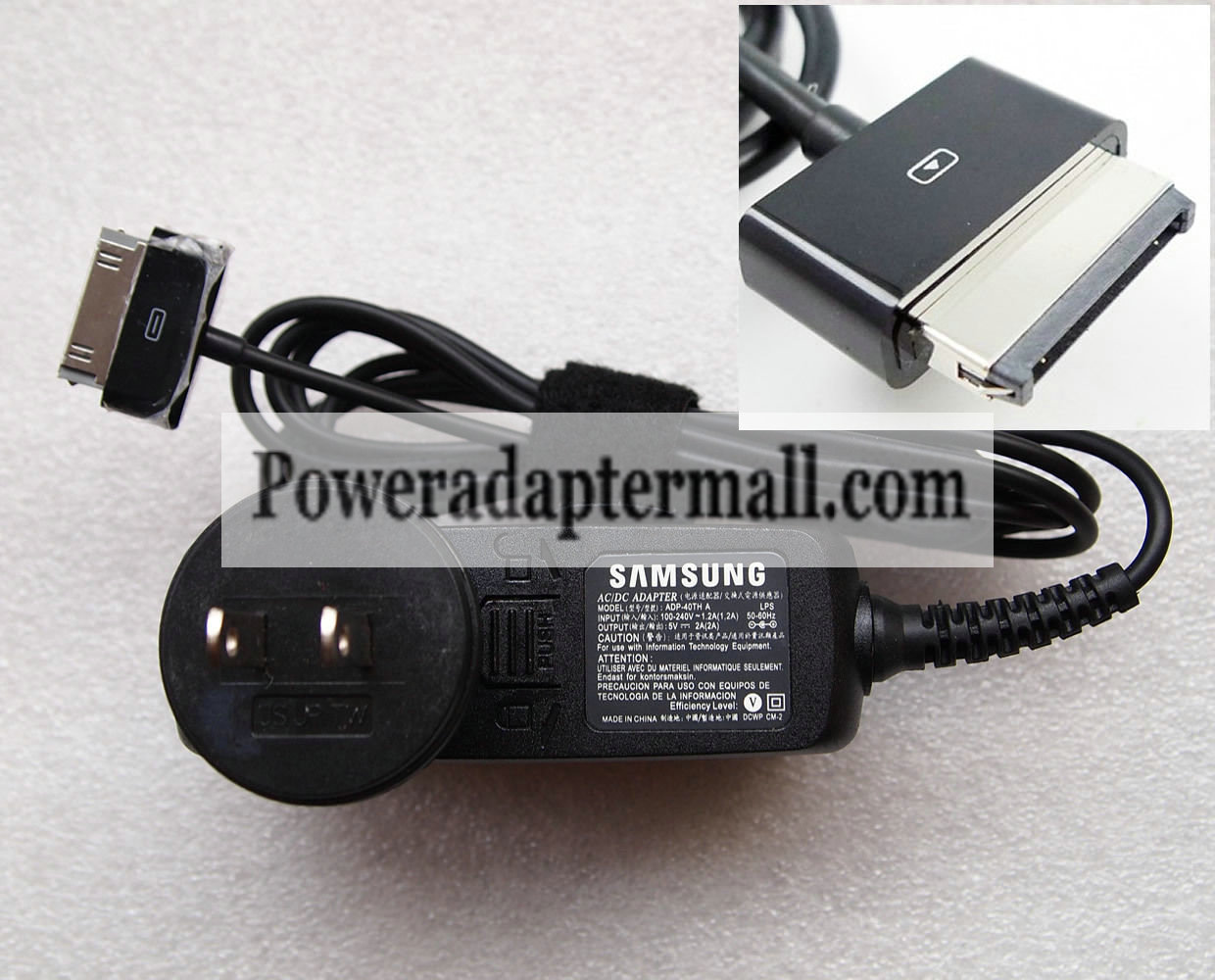 5V 2A 10W Samsung ADP-40TH A Laptop AC Adapter power supply